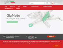 Tablet Screenshot of giamoto.com